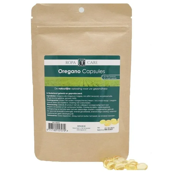 Ropa Nail Ropa Care Oregano Capsules (60 capsules)