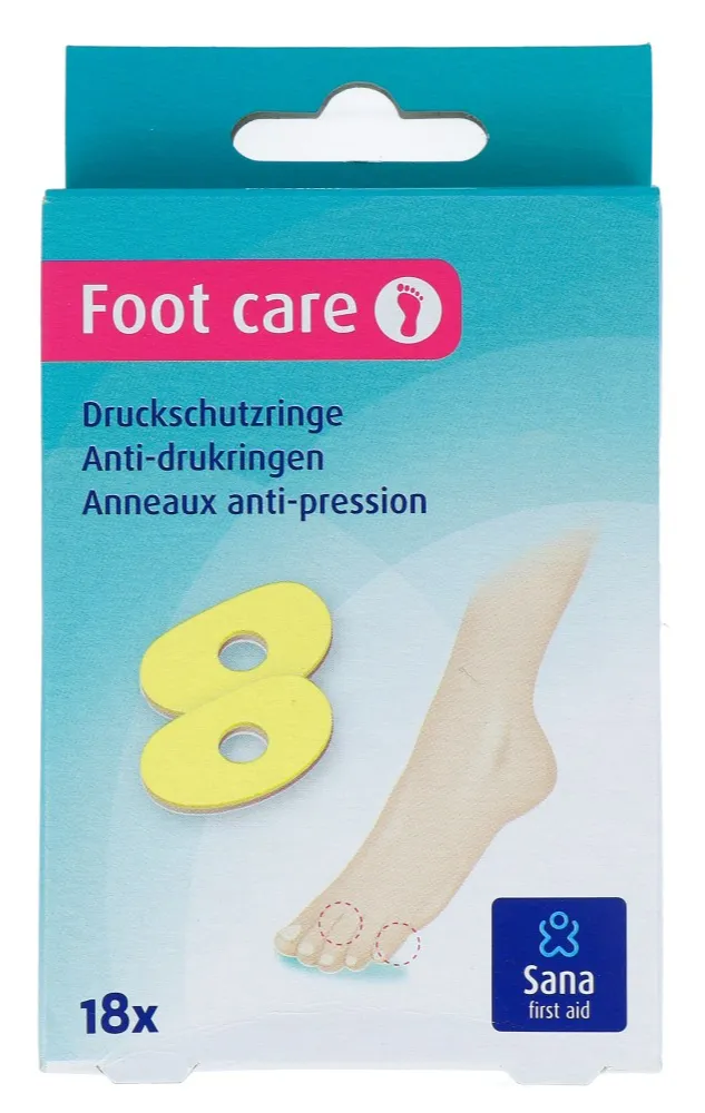 Sana First Aid Anti-drukringen 20 X 27 Ovaal (18 stuks)