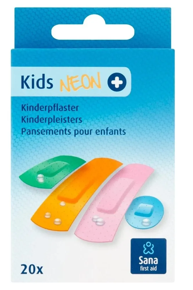 Sana First Aid Pleisterstrips Kids Assorti (20 stuks)