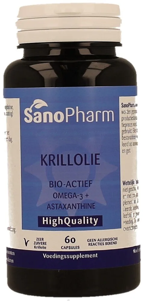 Sanopharm Krillolie Capsules (60 capsules)