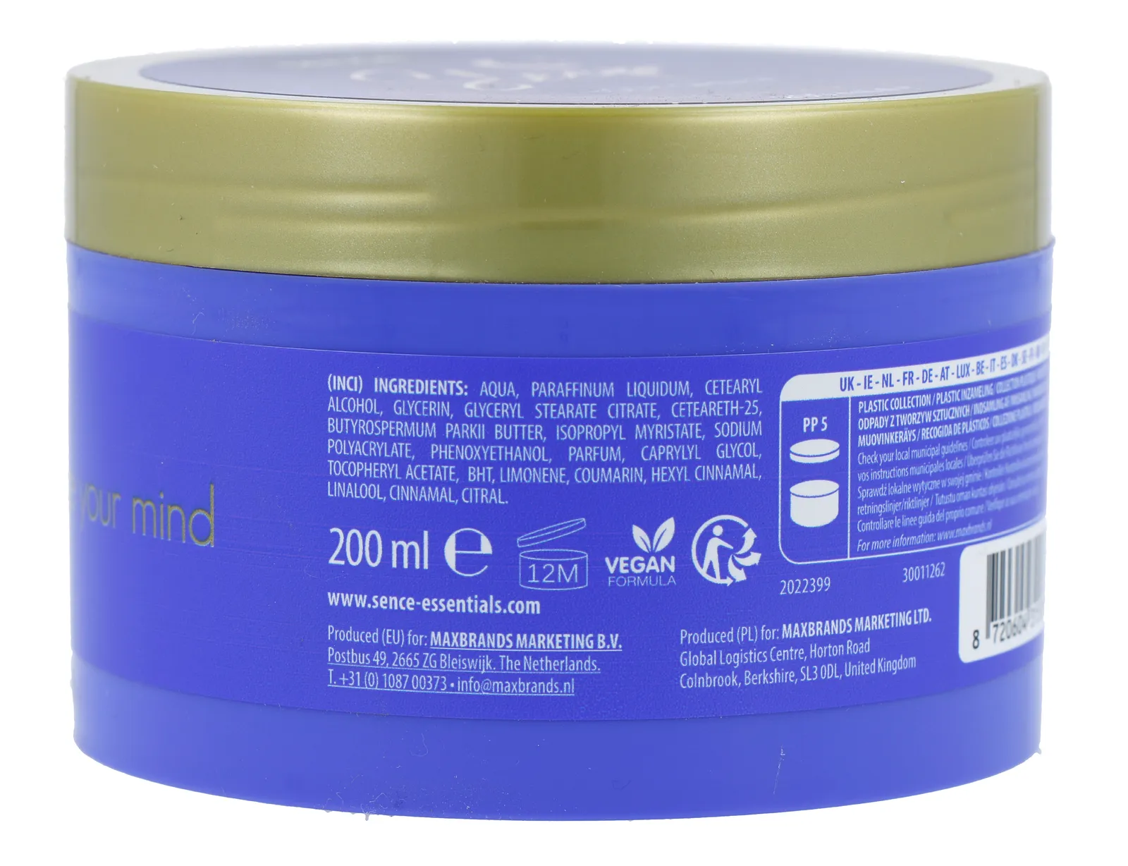 Sence Beauty Wellness Bodycream Sleep (200 ml)
