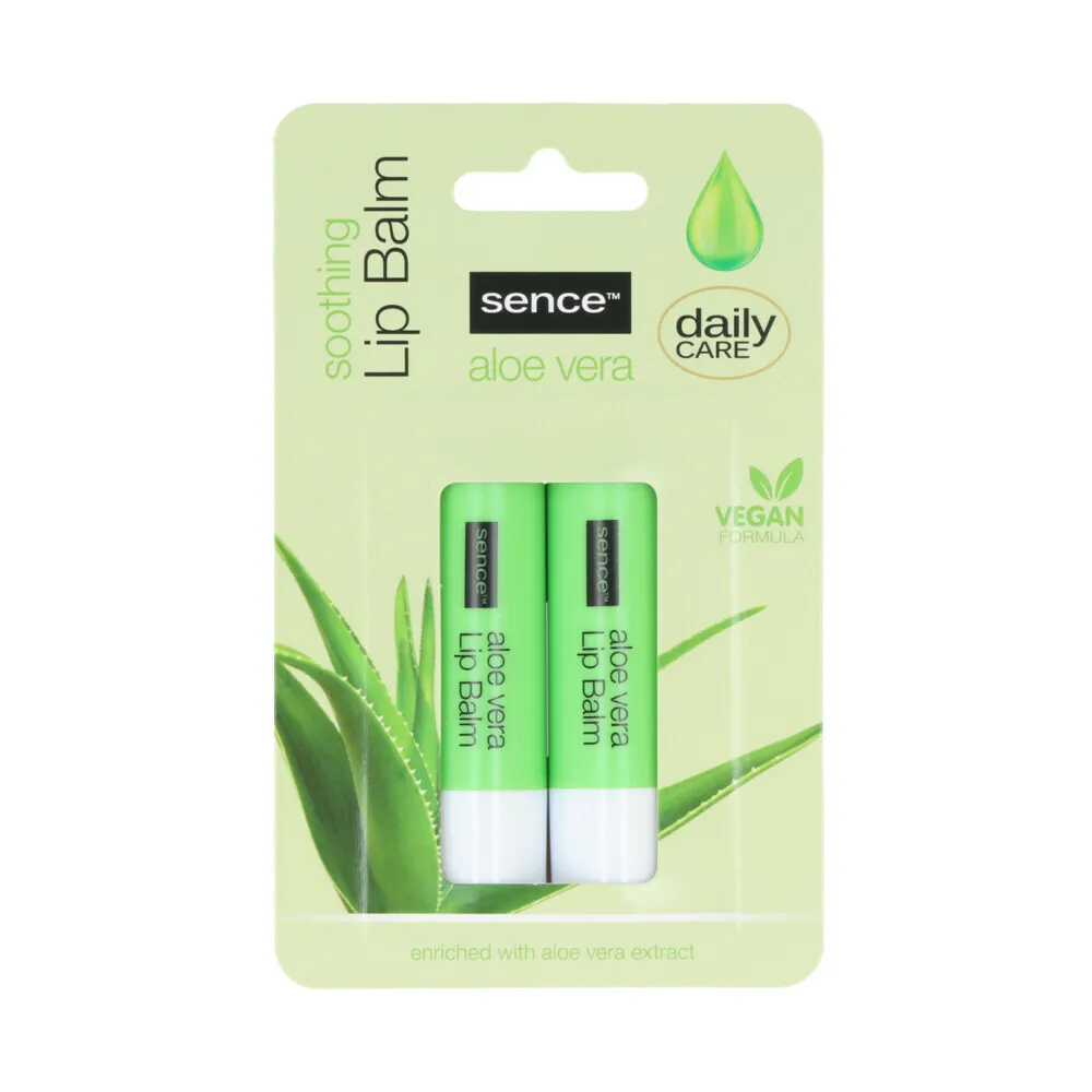 Sence Aloe Vera Lipbalsem Duo (2 stuks)