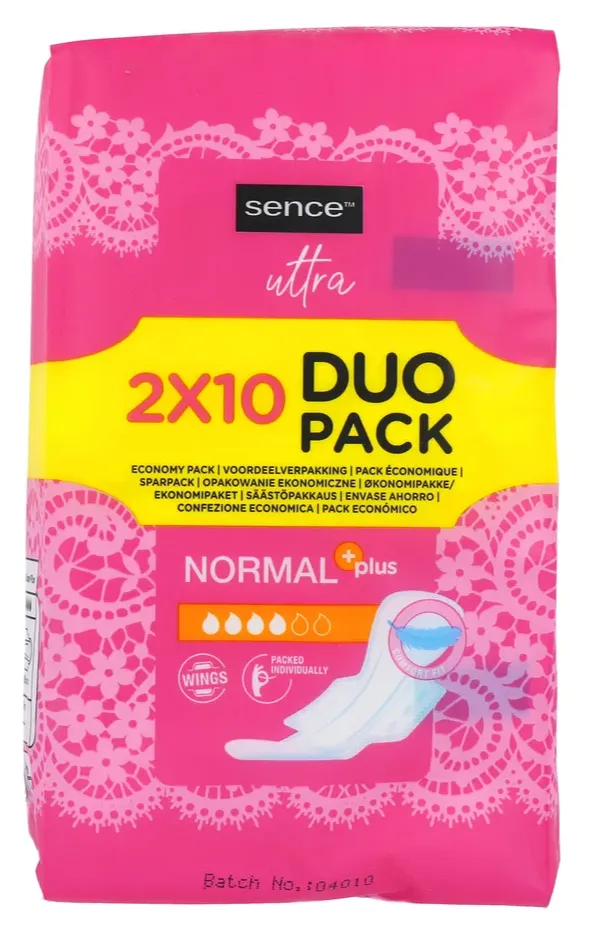 Sence Ultra Normal Plus Maandverband (20 stuks)