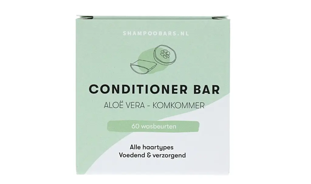 Shampoo Bars Conditioner Bar Aloë Vera en Komkommer (45 gr)