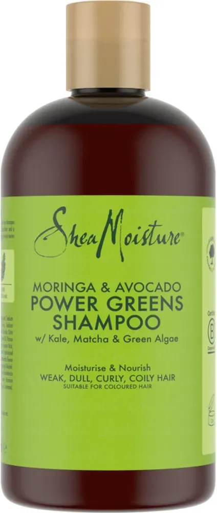Shea Moisture Moringa & Avocado Power Greens Shampoo (384 ml)