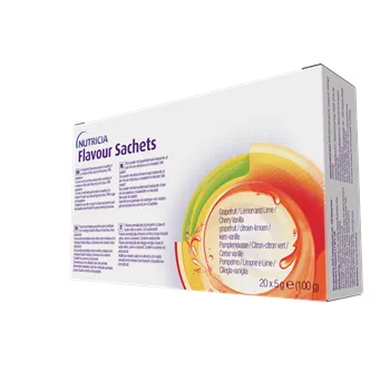 Nutricia Smaaksachets Kers-vanille (20 stuks)