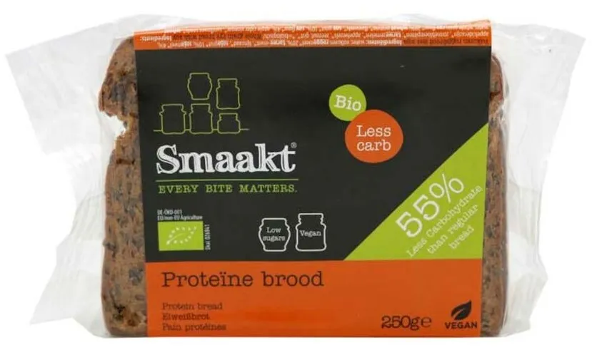 Smaakt Less Carb Proteïne Brood (250 gr)