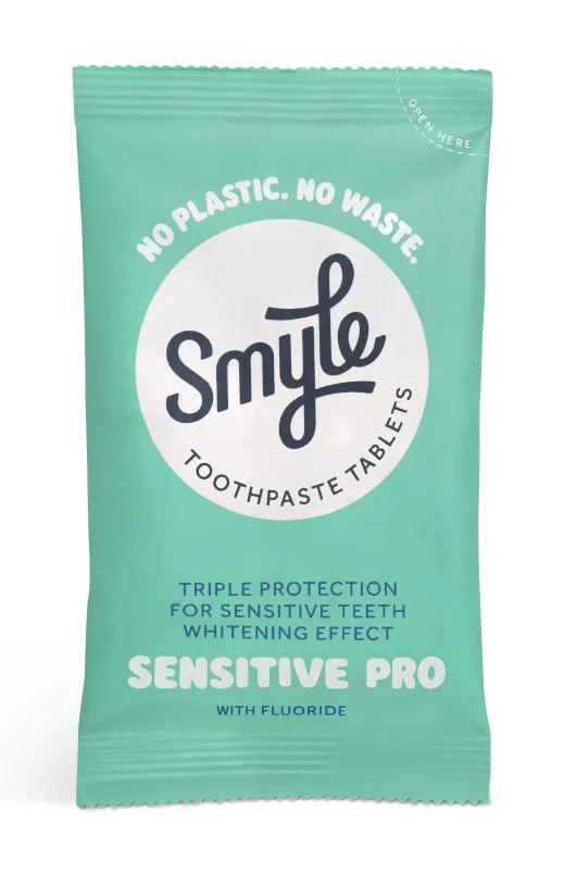 Smyle Toothpaste Tablets Sensitive Pro Navulling (65 tabletten)