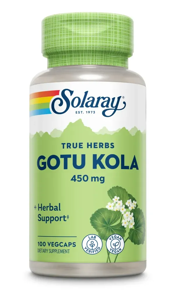 Solaray Gotu Kola Capsules (100 vegetarische capsules)