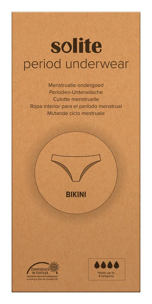 Solite Menstruatieondergoed Bikini Maat S (1 stuk)