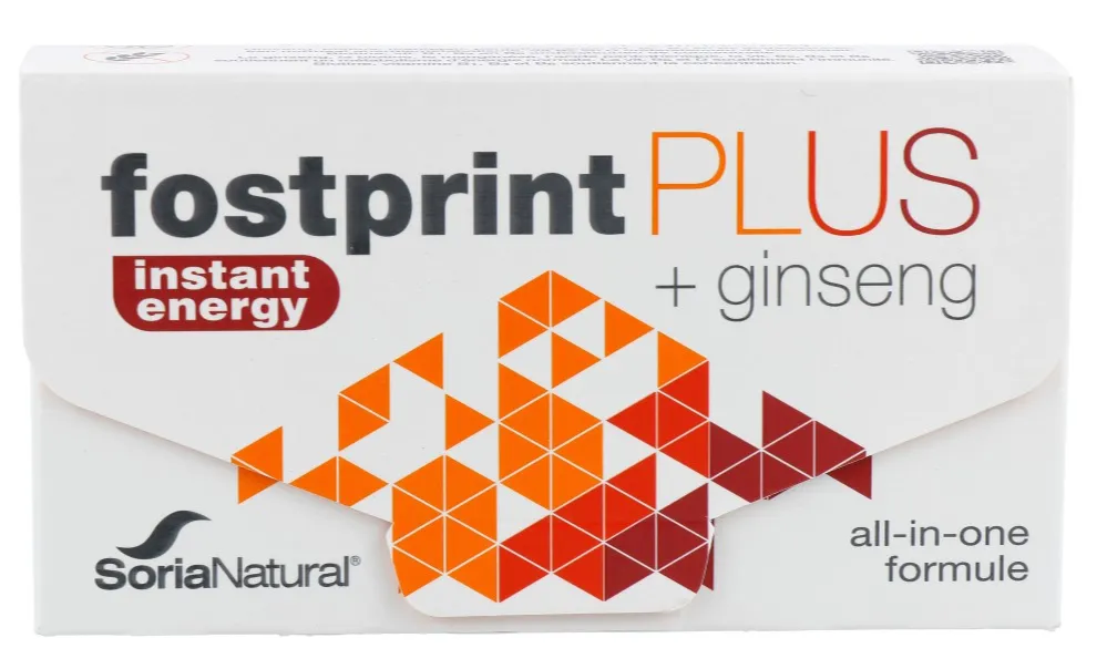 Soria Natural Fostprint Plus met Ginseng (150 ml)