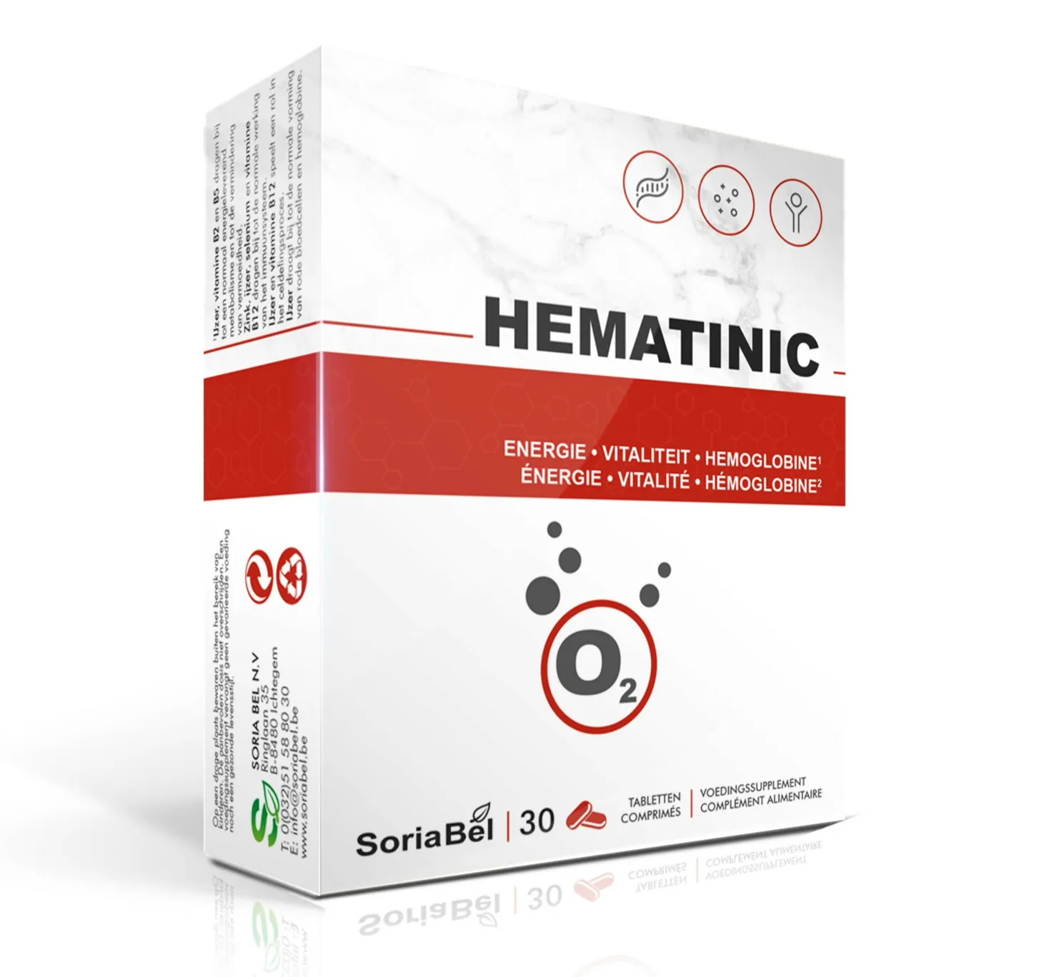 Soria Natural Hematinic Tabletten (30 tabletten)