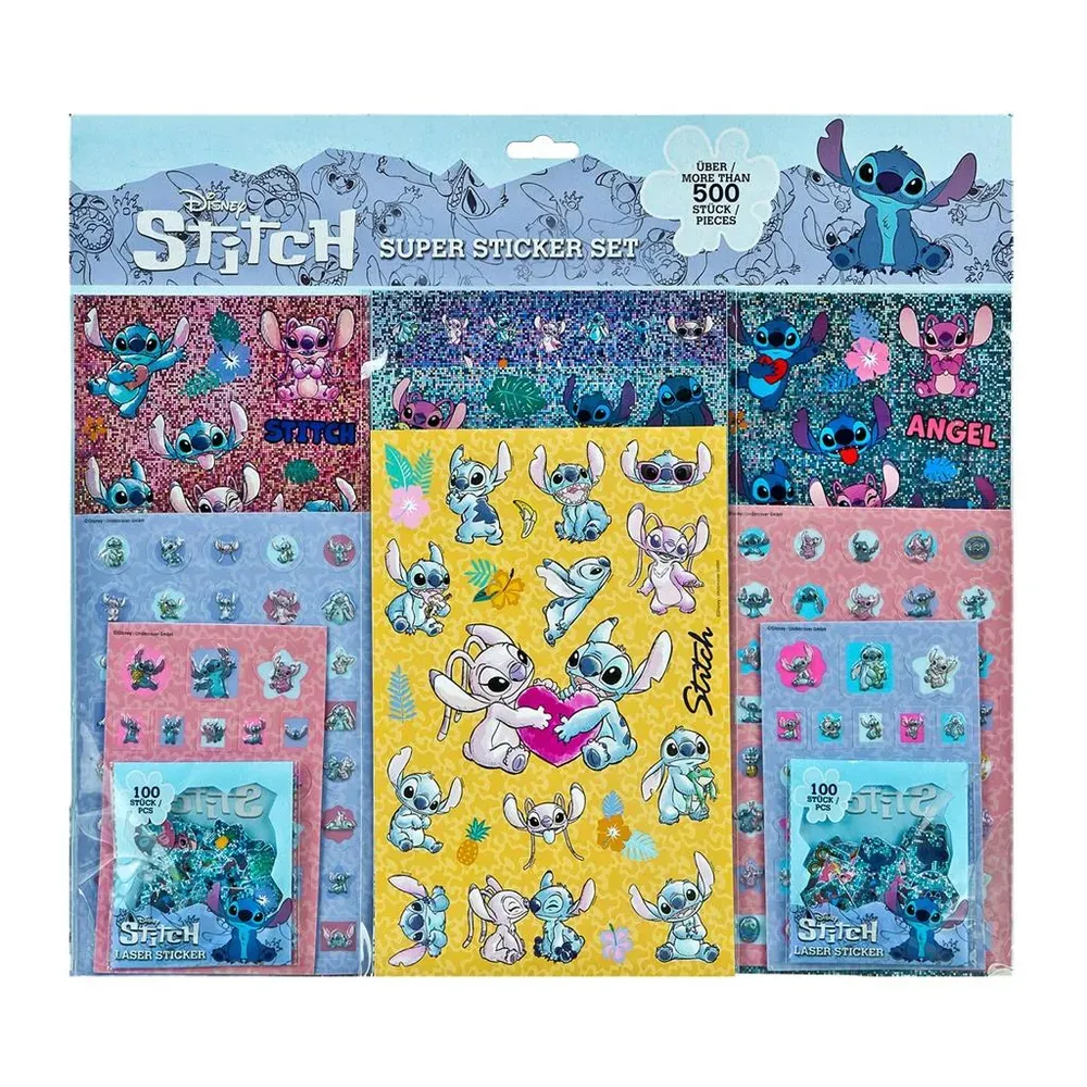 ML Producten Speelgoed Disney Stitch Stickers (1 stuk)