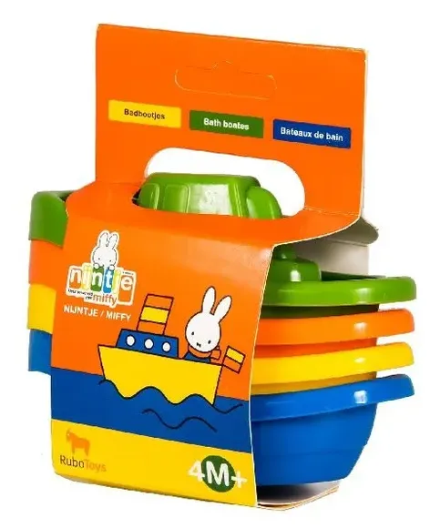 Van Der Meulen Nijntje Bad Bootjes (4 stuks)