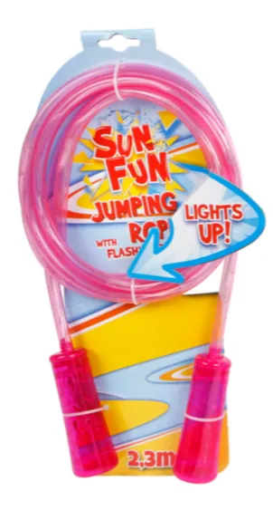 Van Manen Sun Fun Springtouw met Lichtjes (1 stuk)