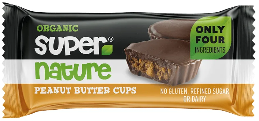 Super Nature Organic Peanut Butter Cups (40 gr)