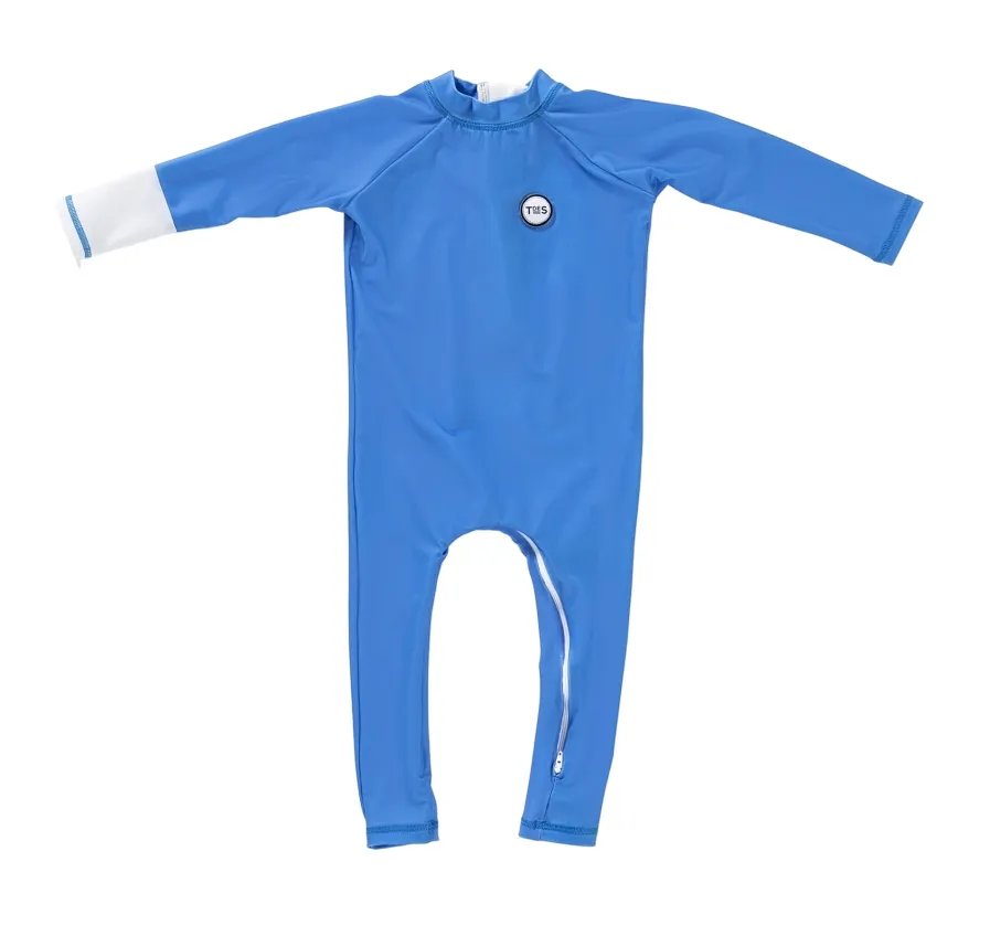 Tenue Soleil Uv Onesie Blauw 12-18 Mnd (1 stuk)
