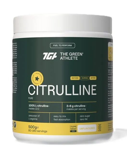 The Green Athlete L-citruline-malate Poeder (500 gr)
