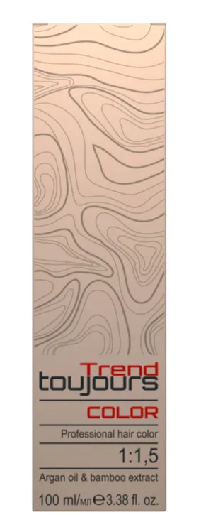 Toujours Trend Color 9.1 Very Light Ash Blonde (100 ml)