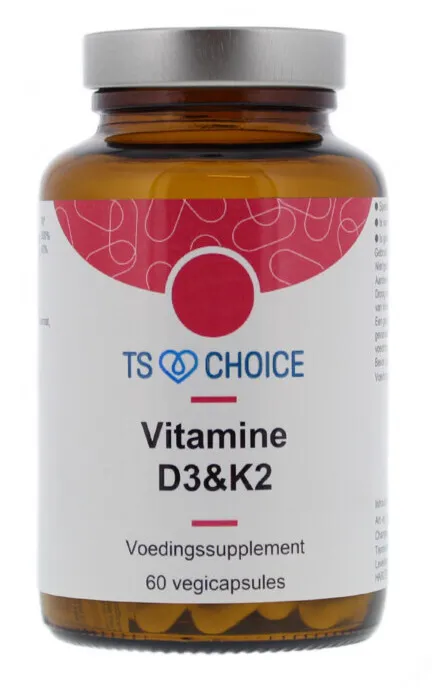 Ts Choice Vitamine D3/k2 Capsules (60 capsules)