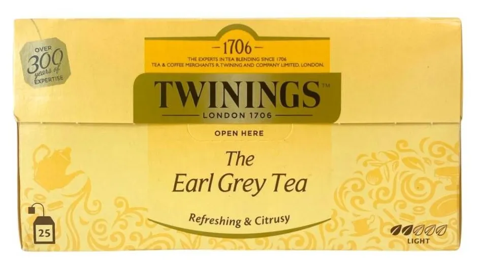 Twinings Earl Grey Thee (25 zakjes)