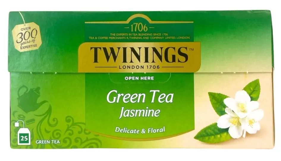 Twinings Green Jasmine Thee (25 zakjes)