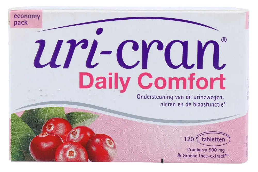 Uri-cran Daily Comfort Tabletten (120 tabletten)