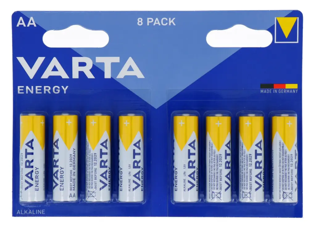 Varta Energy Aa Batterijen (8 stuks)