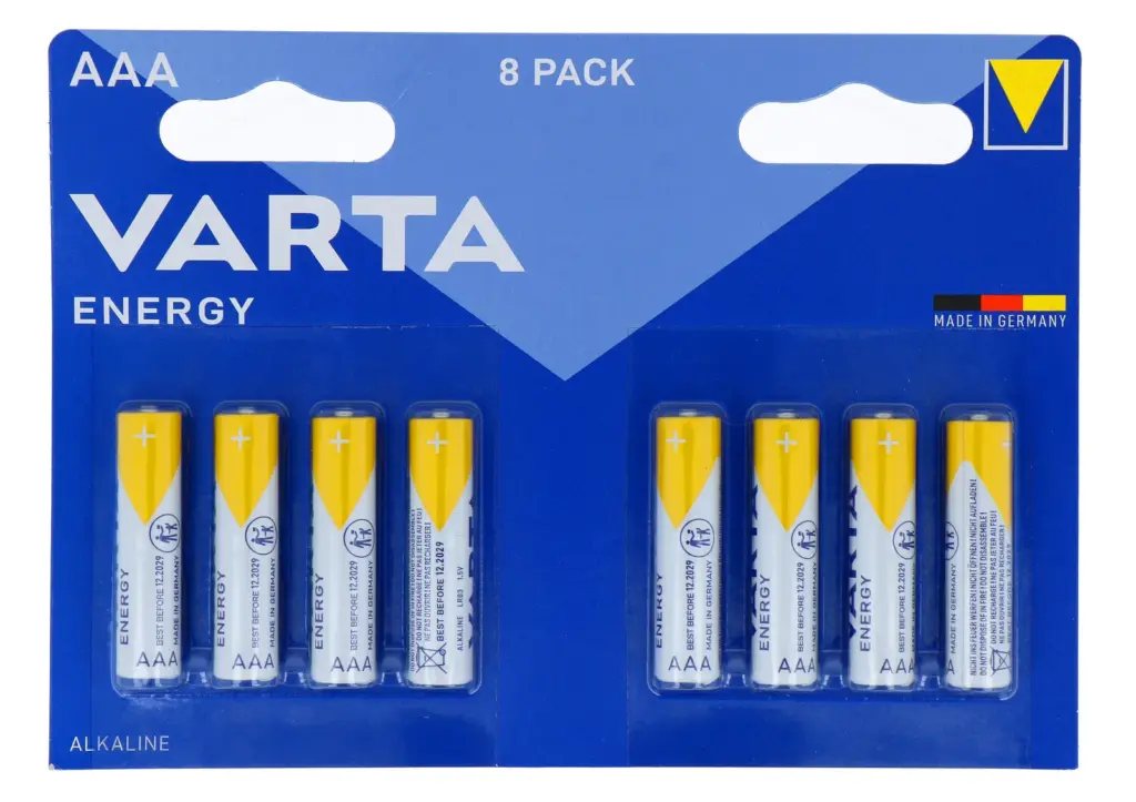 Varta Energy Aaa 8 Stuks Batterijen (8 stuks)