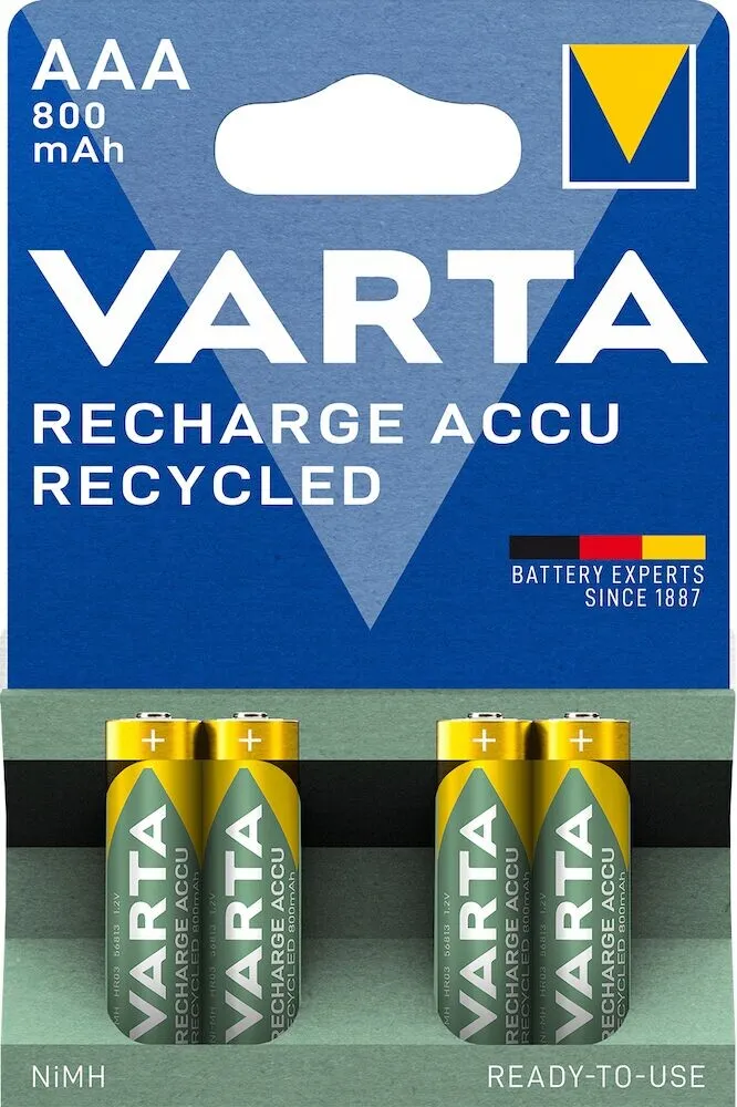 Varta Recharge Accu Aaa (4 stuks)