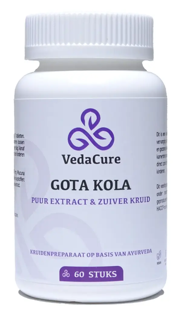 Vedacure Gota Kola Tabletten (60 tabletten)