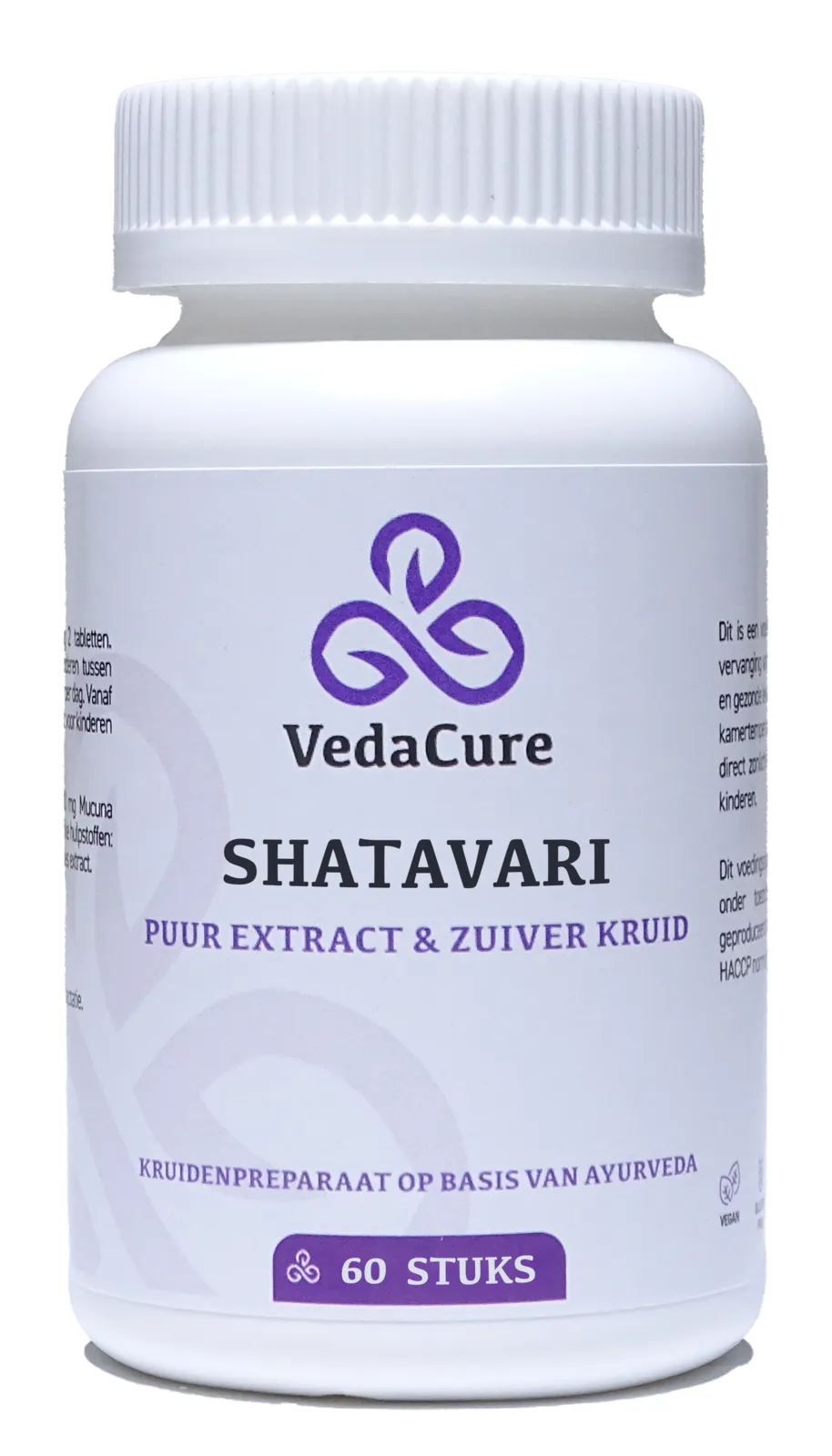 Vedacure Shatavari Tabletten (60 tabletten)