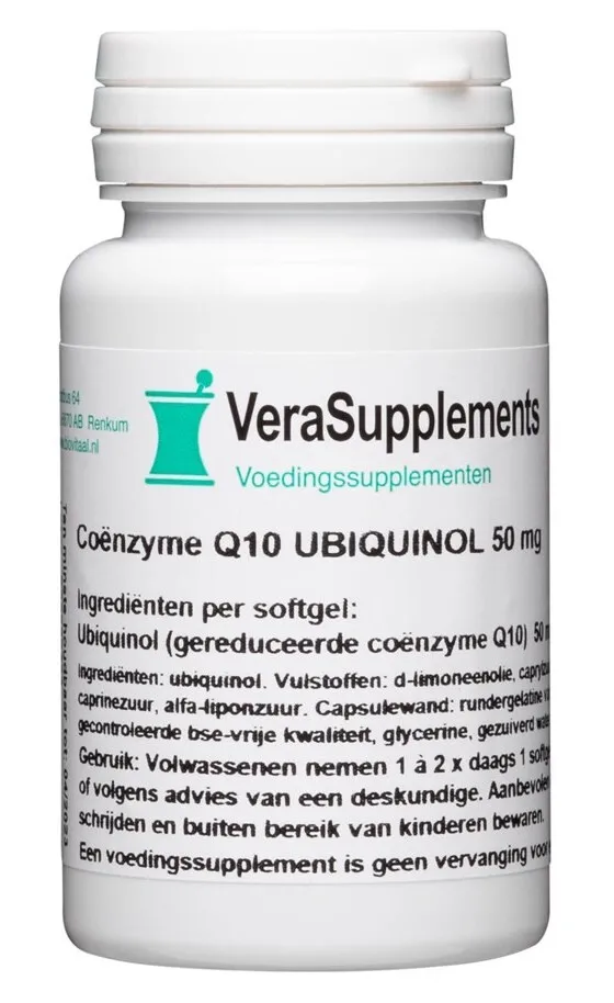 Verasupplements Coënzyme Q10 50mg Capsules (60 capsules)