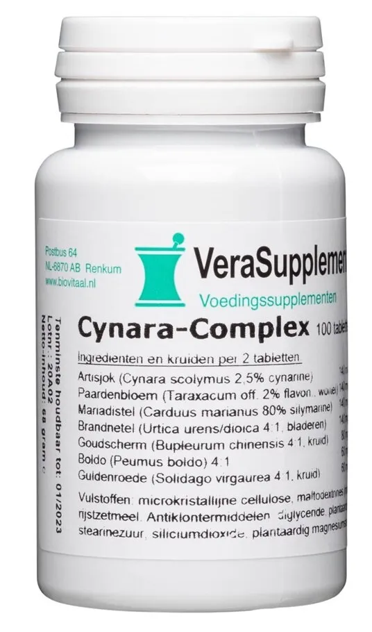 Verasupplements Cynara-complex Tabletten (100 tabletten)