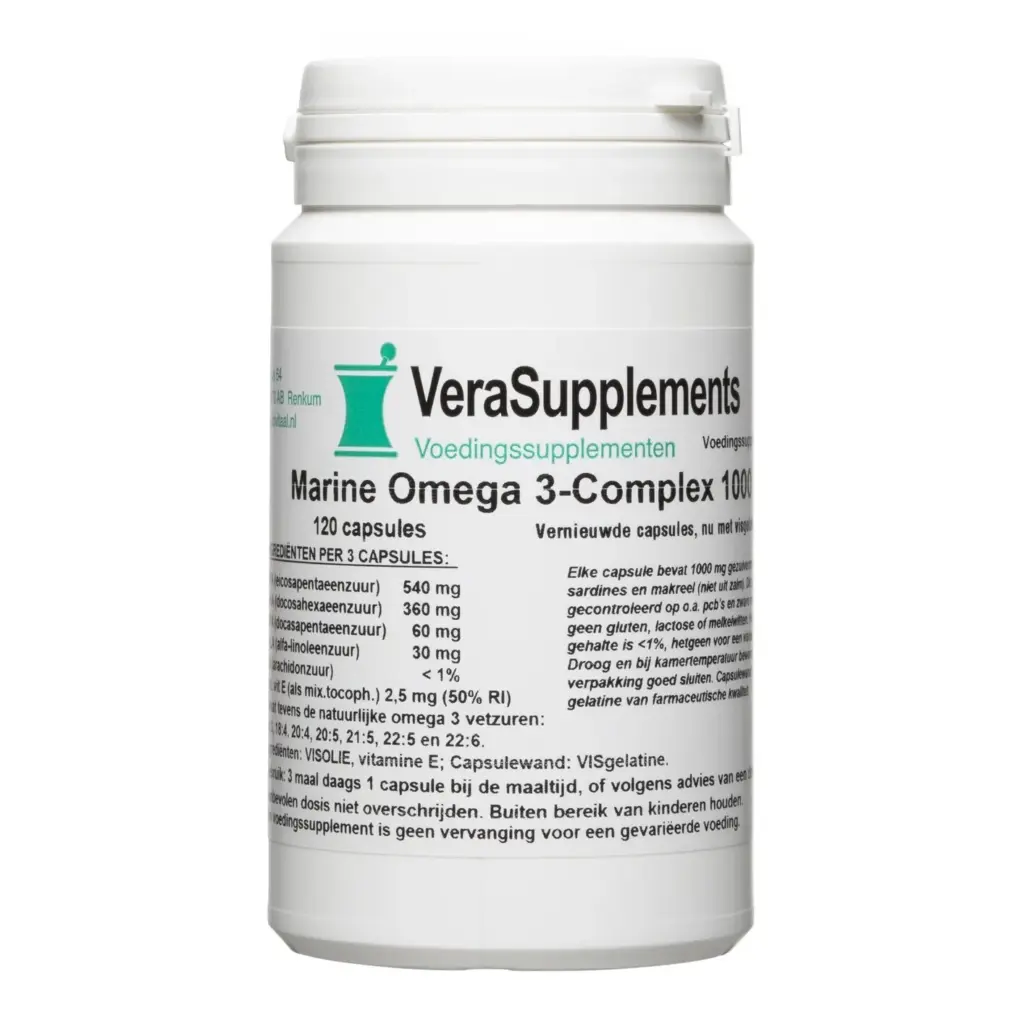 Verasupplements Marine Omega 3 Complex 1000 Mg Capsules (120 capsules)