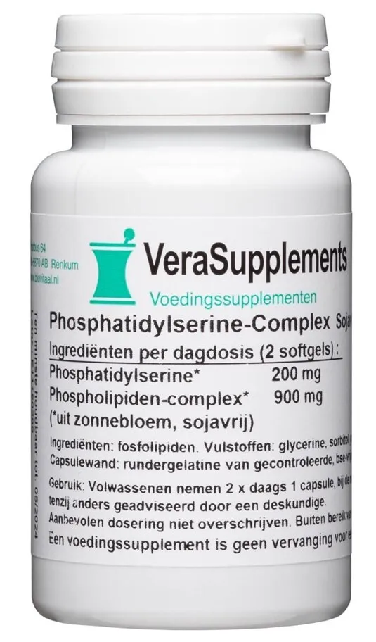Verasupplements Phosphatidylserine-complex Softgels (60 stuks)