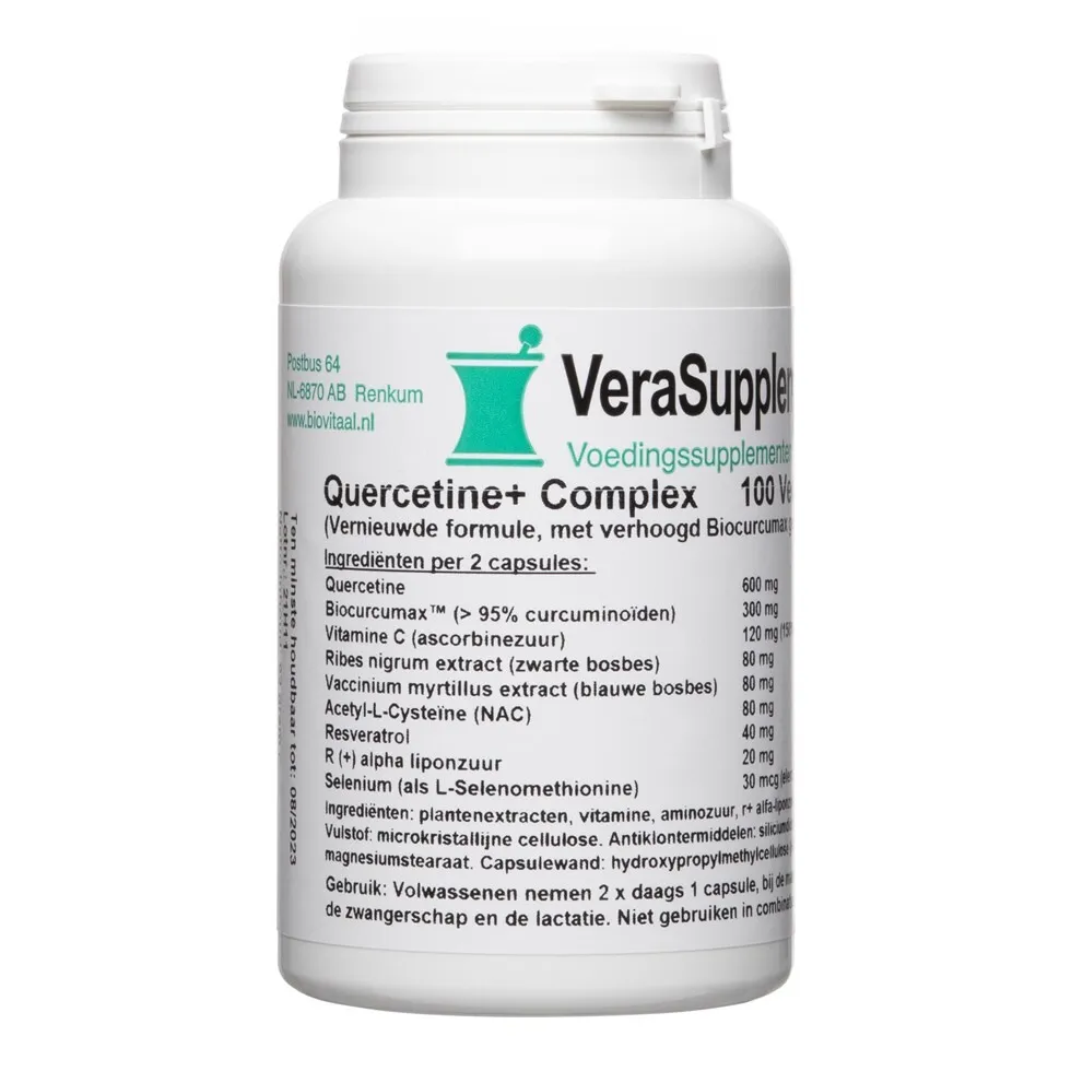 Verasupplements Quercetine+ Complex Capsules (100 capsules)
