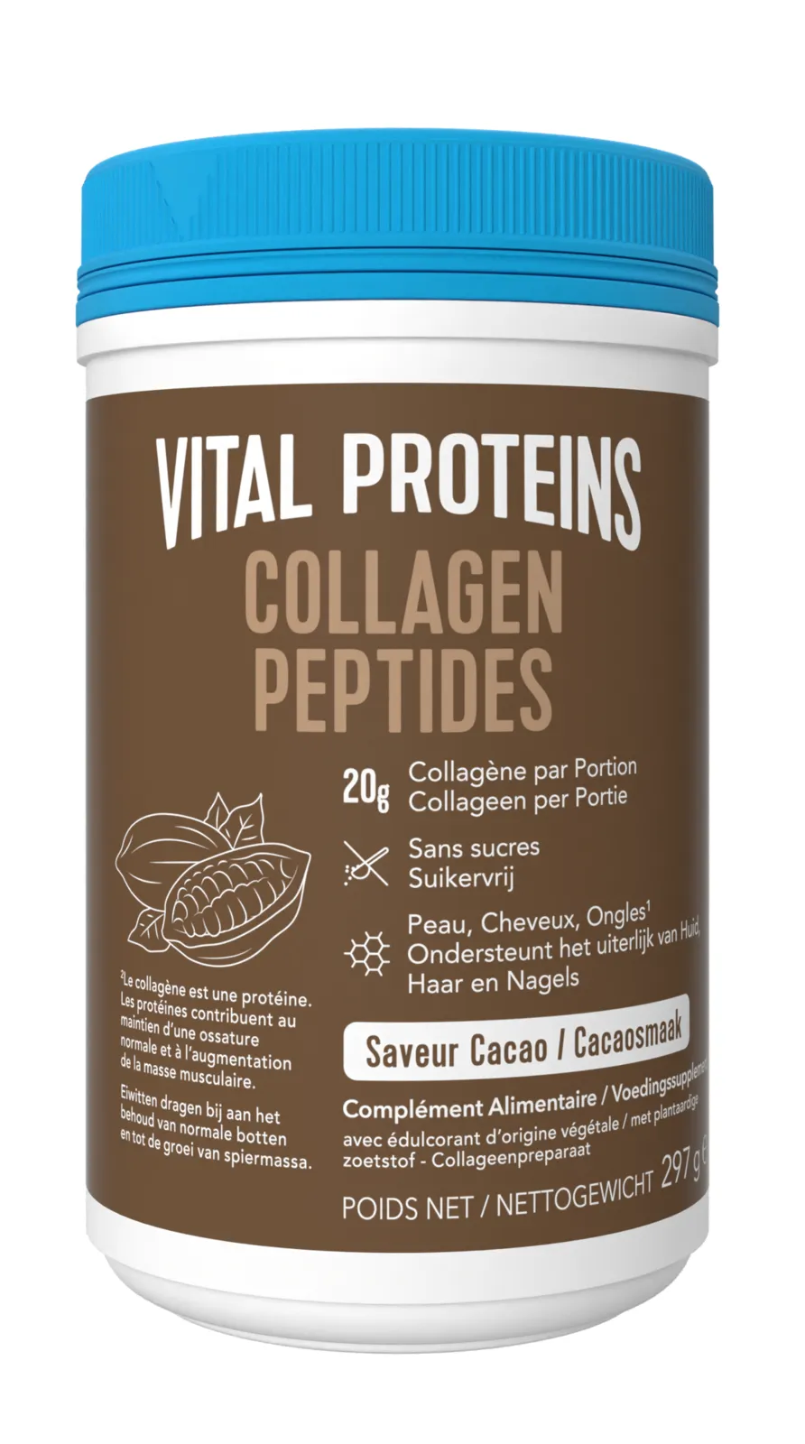 Vital Proteins Collageen Peptiden - Cacao (297 gr)