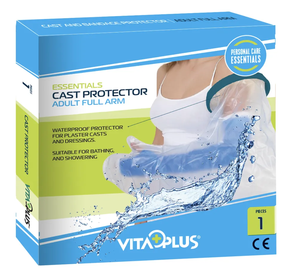 Vitaplus Essentials Cast Protector Adult Full Arm (1 stuk)