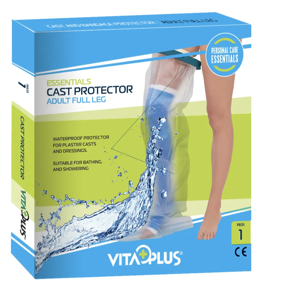 Vitaplus Essentials Cast Protector Adult Full Leg (1 stuk)