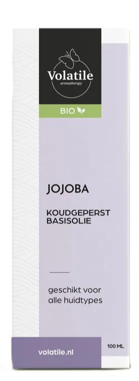 Volatile Jojoba Koudgeperst Basisolie Bio (100 ml)