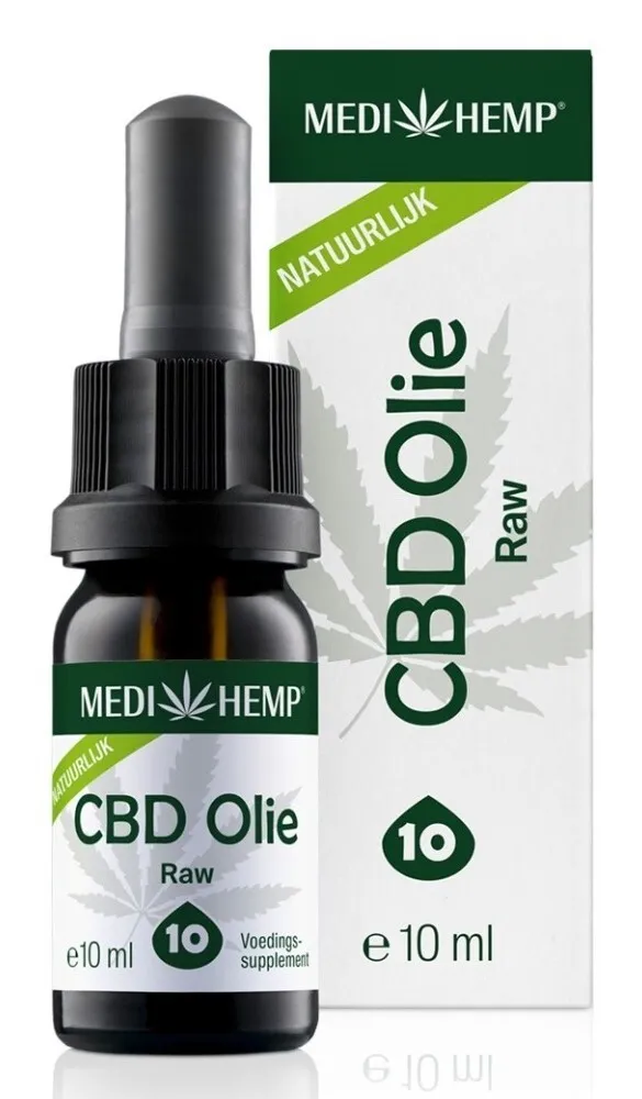 Medihemp Cbd Olie Raw 10% (10 ml)