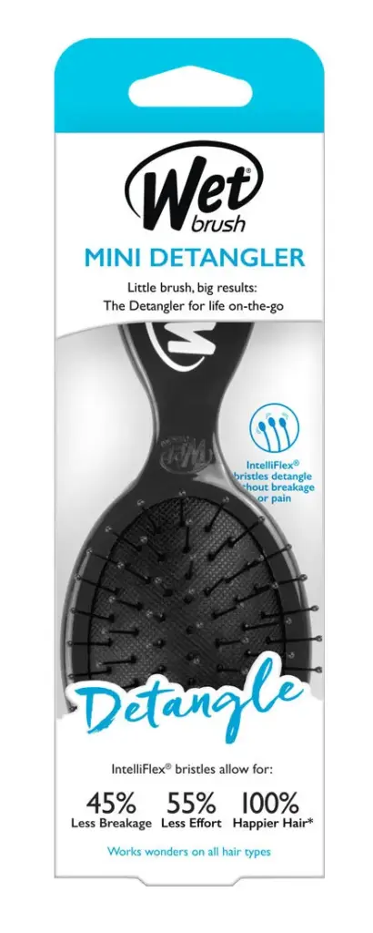 Wet Brush Mini Detangler Black (1 stuk)