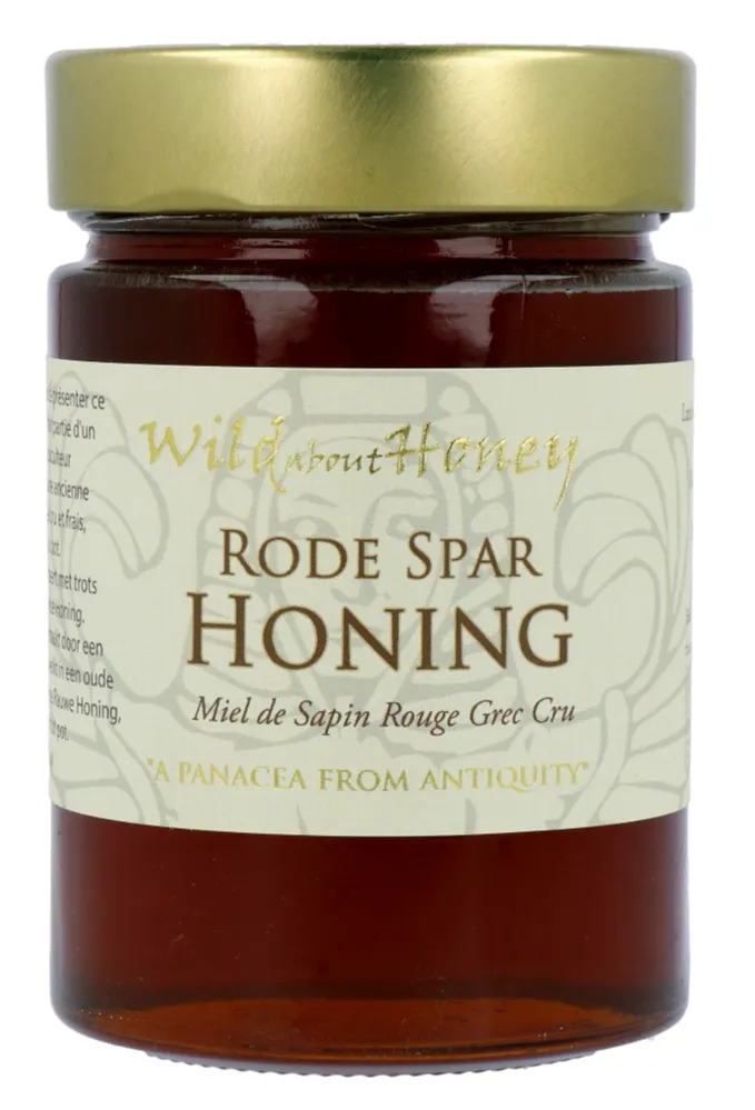 Wild About Honey Rode Spar Honing (480 gr)