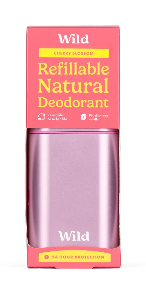 Wild Cherry Blossom Refillable Natural Deodorant (40 gr)
