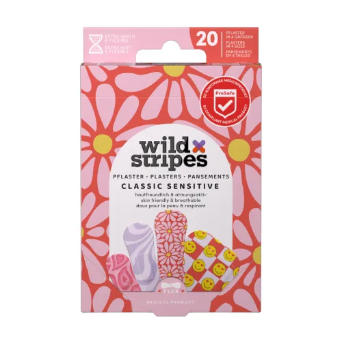 Wild Stripes Pleister Pastel Fun (20 stuks)