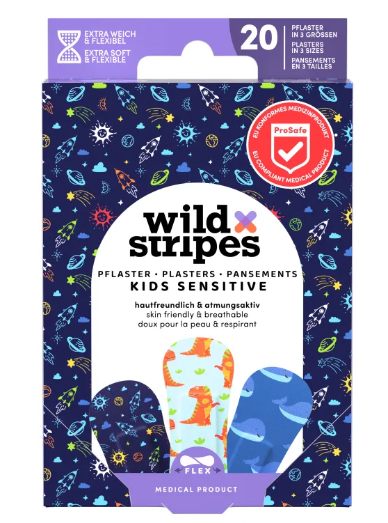 Wild Stripes Pleister Kinder Space (20 stuks)