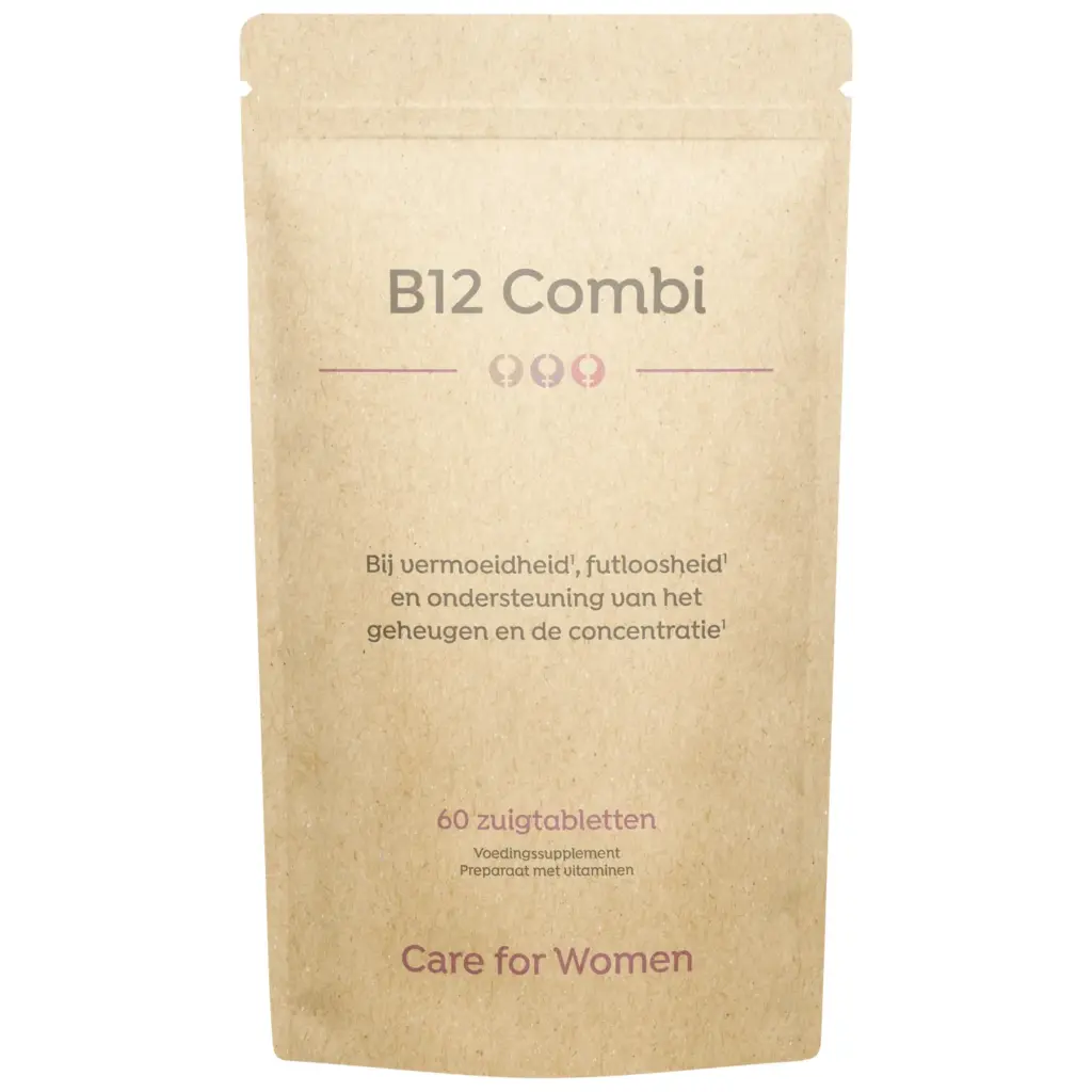 Care For Women B12 Combi Zuigtabletten (60 tabletten)