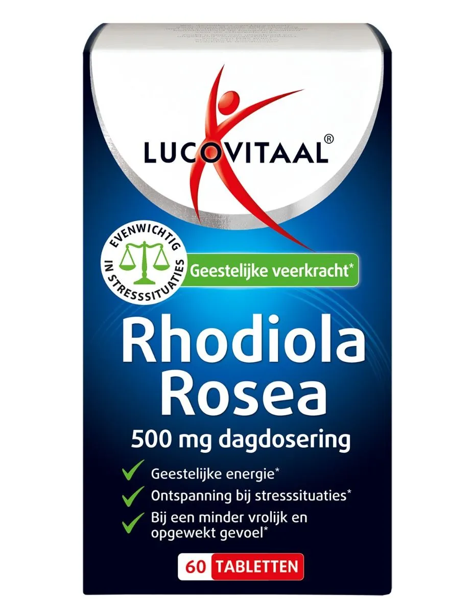Lucovitaal Rhodiola Rosea (60 tabletten)