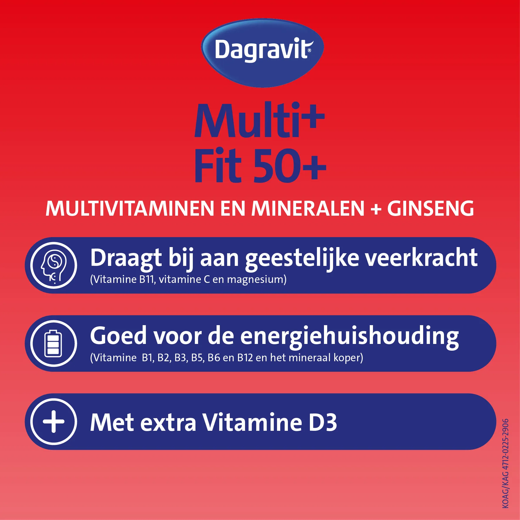 Dagravit Vitaal 50+ (60 tabletten) - image 2